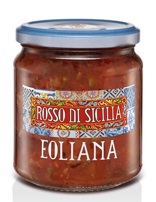 Sugo Eoliana – Vasetto Vetro 190 gr – Rosso di Sicilia