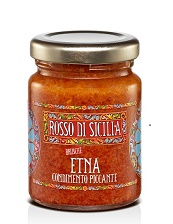 Patè Etna – Vasetto Vetro 90 gr – Rosso di Sicilia