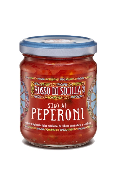 Sugo ai Peperoni – Vasetto Vetro 190 gr – Rosso di Sicilia