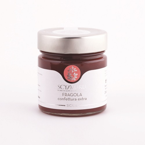 Confettura Extra di Fragole – Vasetto Vetro 250 gr – Scyavuru