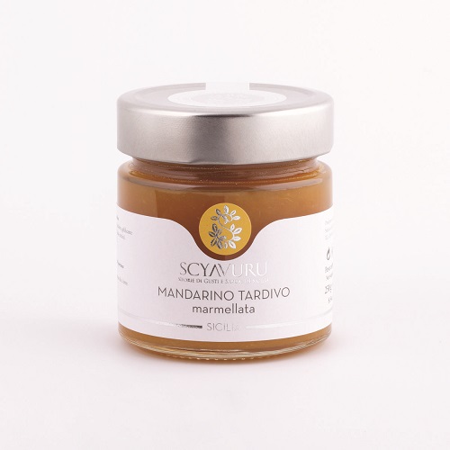 Marmellata di Mandarino Tardivo – Vasetto Vetro 250 gr – Scyavuru