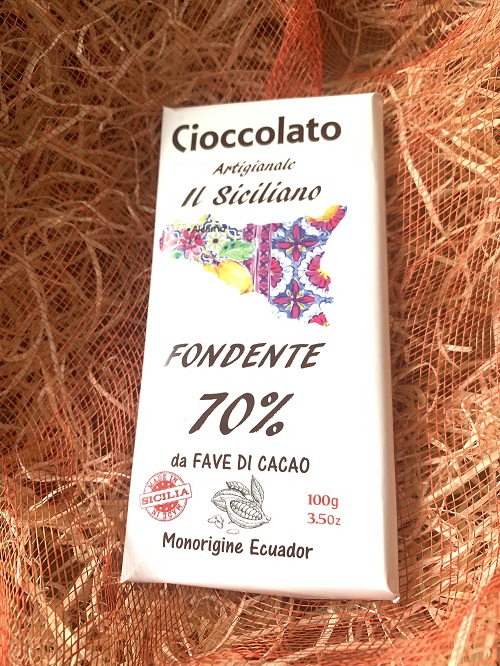 Cioccolato Fondente 70%  – Barretta 100 gr – Stellino Chocolate Maker