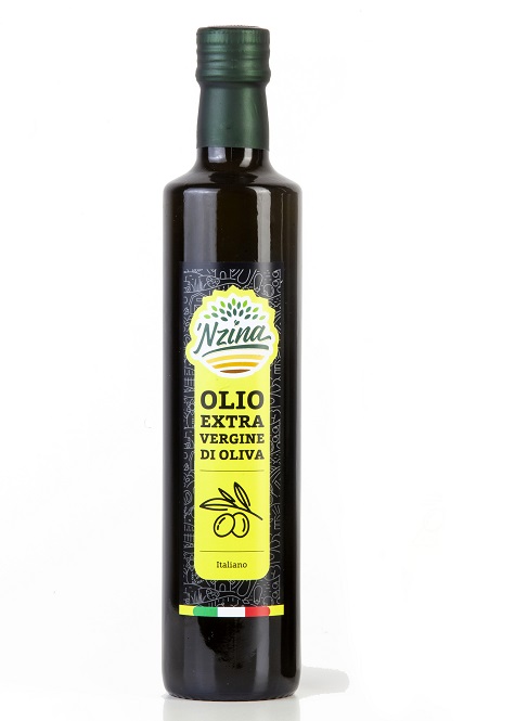 Olio Extra Vergine d’Oliva – Bot Vetro 500 ml – Nzina