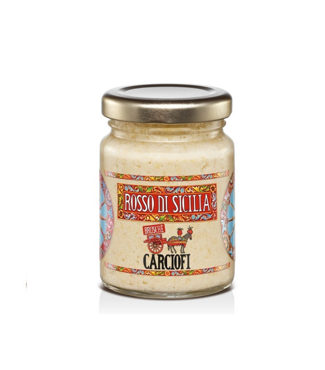 Patè Carciofi – Vasetto Vetro 90 gr – Rosso di Sicilia