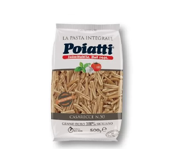 Pasta Integrale Casarecce – Conf. 500 gr – Poiatti