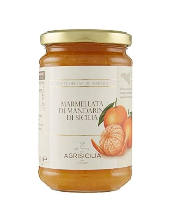 Marmellata Mandarini – Barattolo da gr 360 – Agrisicilia